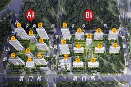 金域翡翠毛坯三室，满二户型三室，随时房东